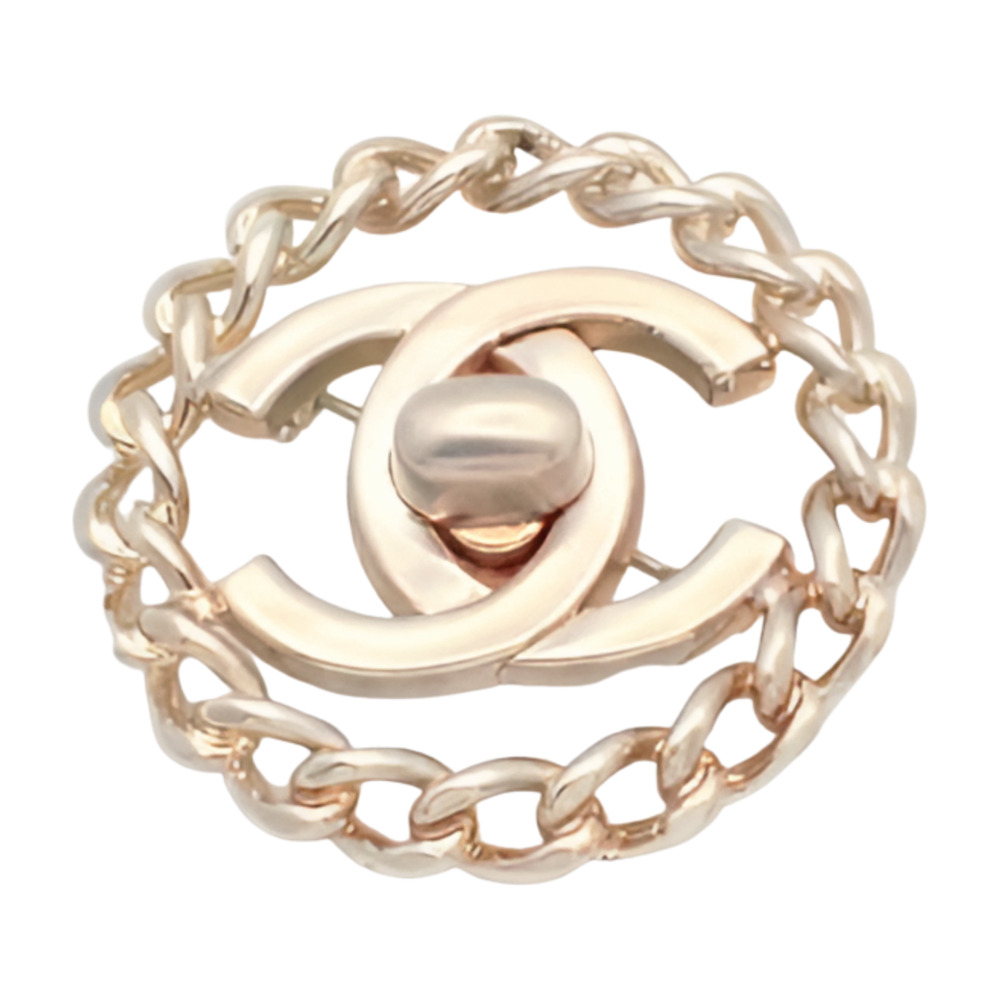 6754 - Chanel Icon Series Brooch - Silver - Picture 1 of 5
